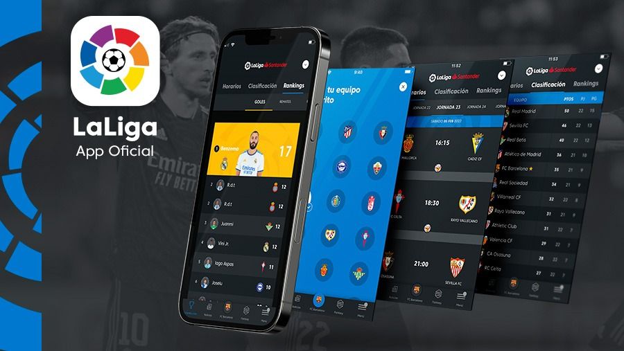 La Liga Aplicación Oficial Resultados Fútbol en directo | LaLiga