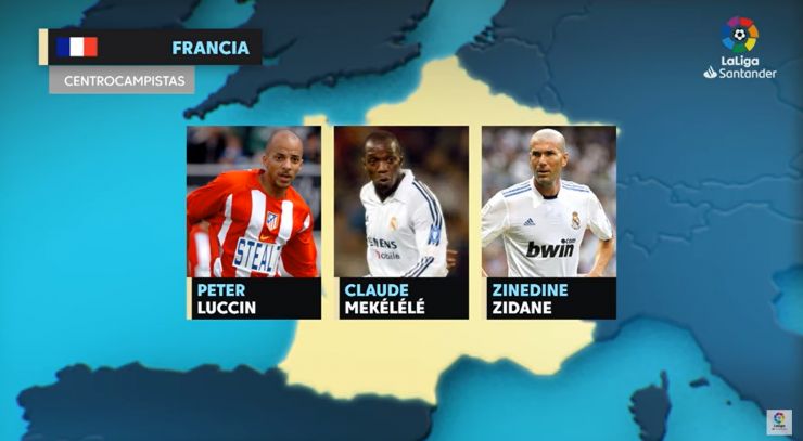 LaLiga Nations repasa a los jugadores franceses más míticos de LaLiga Santander