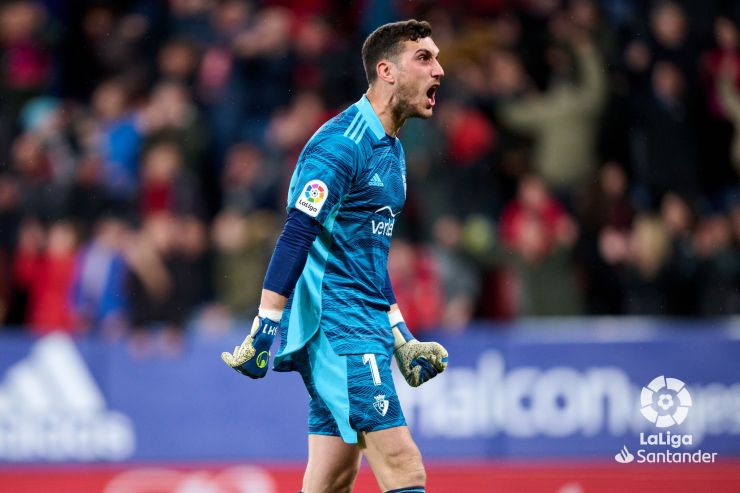 Revive los dos penaltis parados por Sergio Herrera ante el Real Madrid
