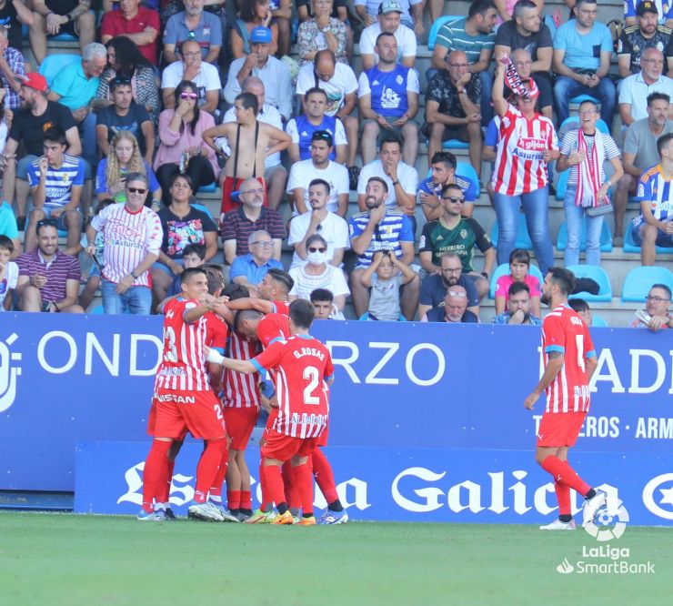 ¡El Real Sporting vence en El Bierzo!