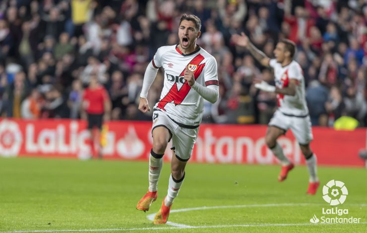 El zurdazo de Comesaña que hizo enloquecer a Vallecas