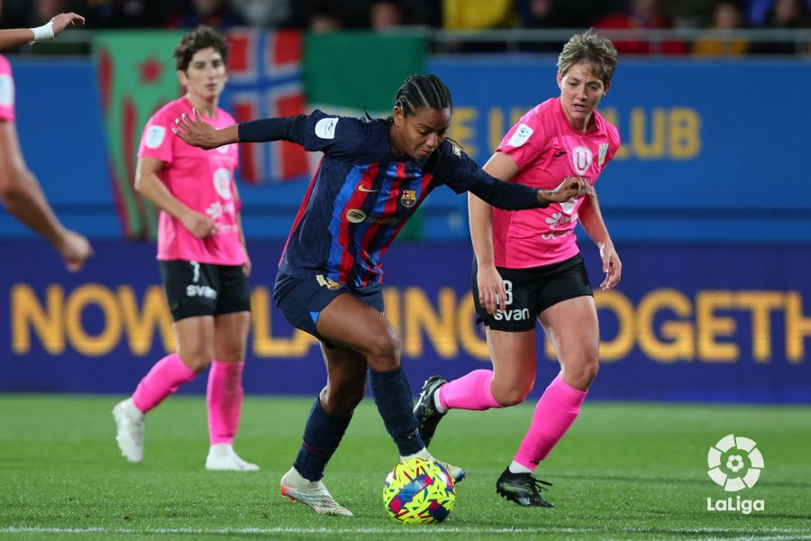 Cronología de alhama cf contra fútbol club barcelona femenino