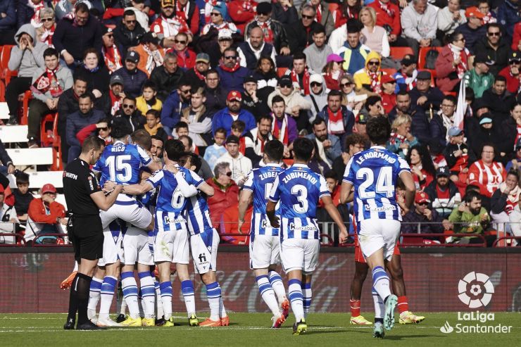 Real Sociedad put two past UD Almería on their own turf