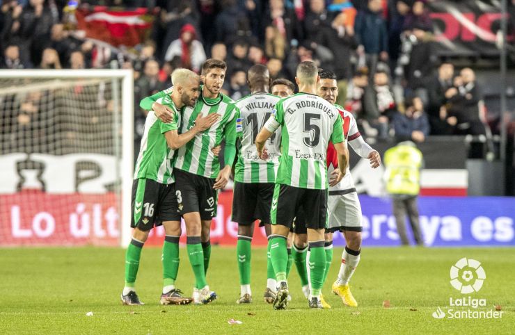 Real Betis come out on top in Vallecas