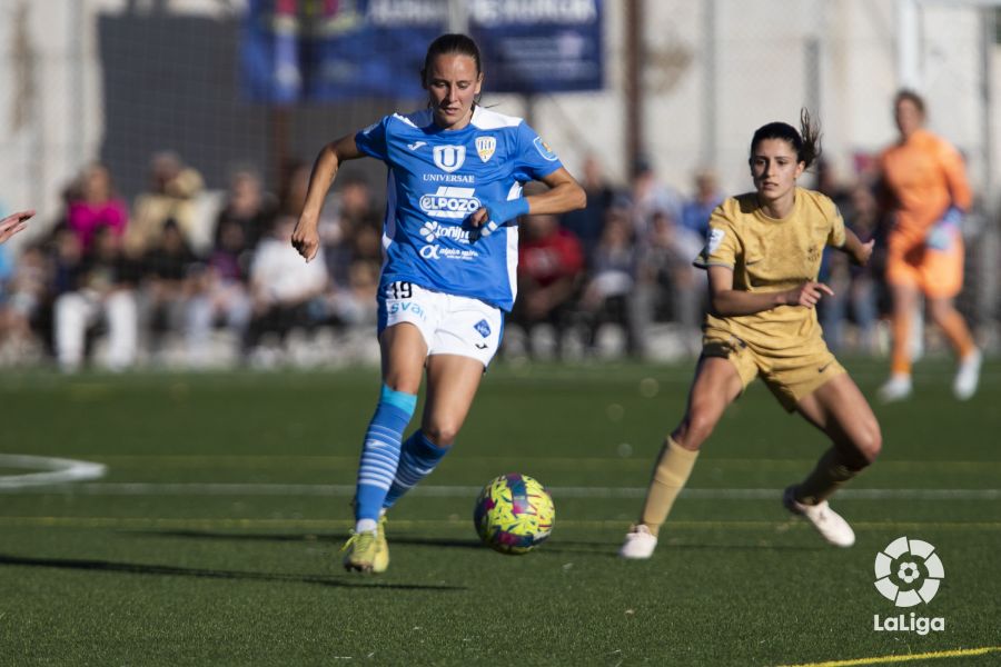 Alineaciones de alhama cf contra fútbol club barcelona femenino