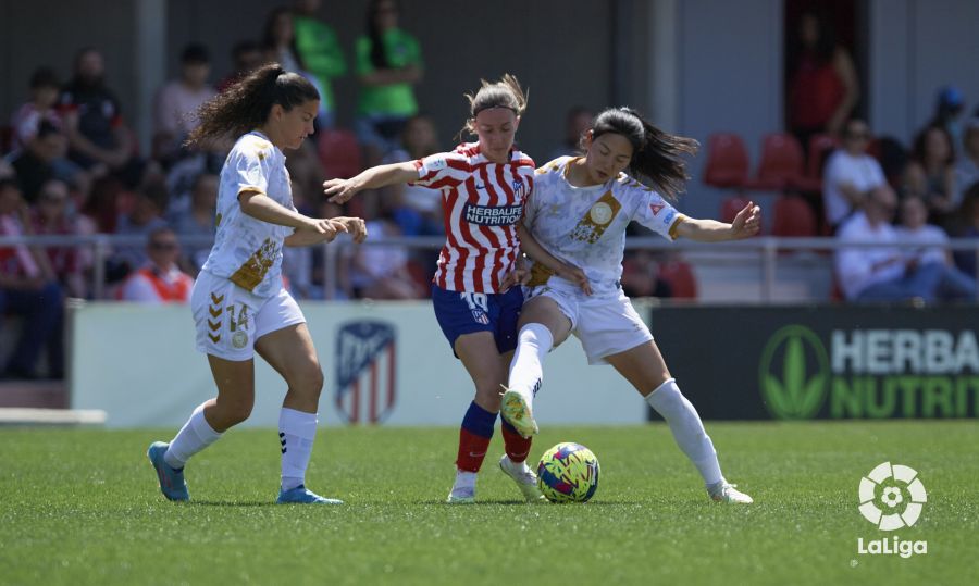 Cronología de atlético de madrid femenino contra levante las planas