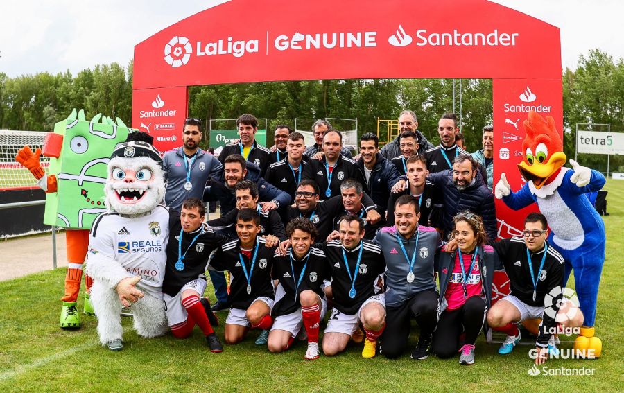Los valores Genuine dejan huella en Burgos LALIGA