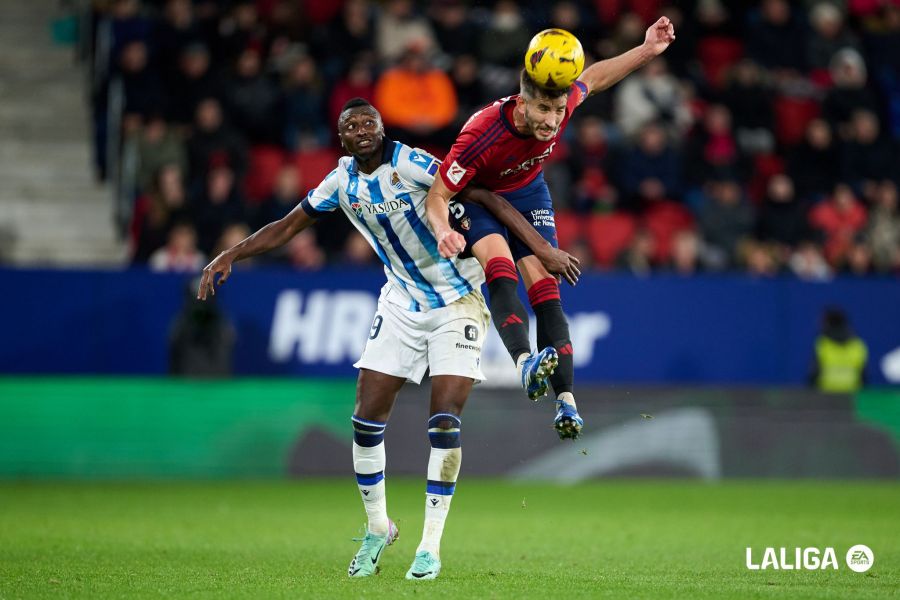 A draw at the El Sadar between CA Osasuna and Real Sociedad | LALIGA