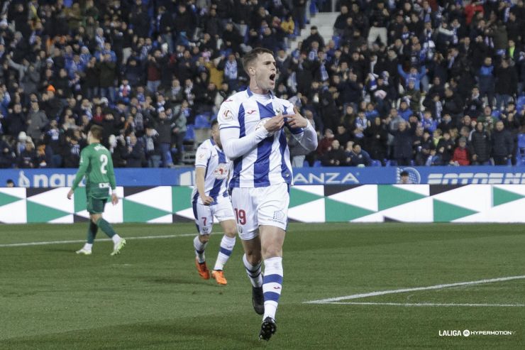 Doblete de Diego García para sellar la victoria del CD Leganés