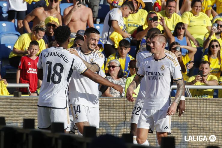 Remontada del Real Madrid en el Gran Canaria