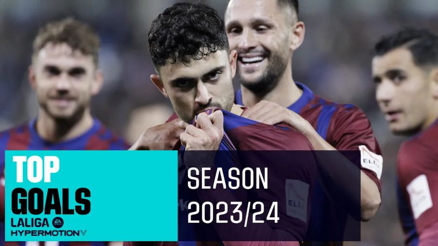 ¡Revive los mejores 10 goles de LALIGA HYPERMOTION 2023/24! | LALIGA