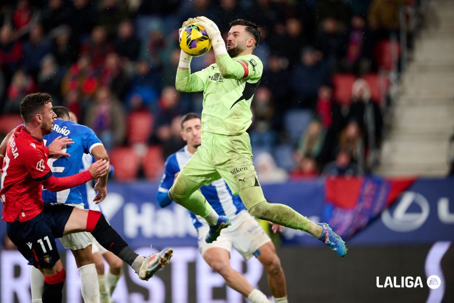 Points shared at El Sadar between Osasuna and Alavés.