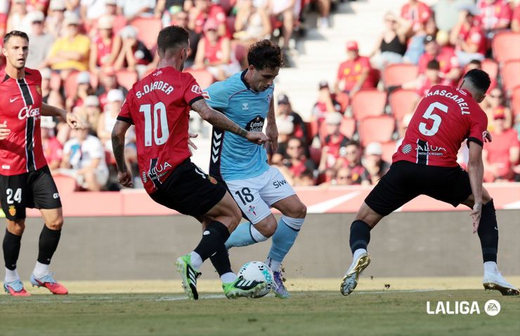 Morey rescata al RCD Mallorca con un derechazo decisivo