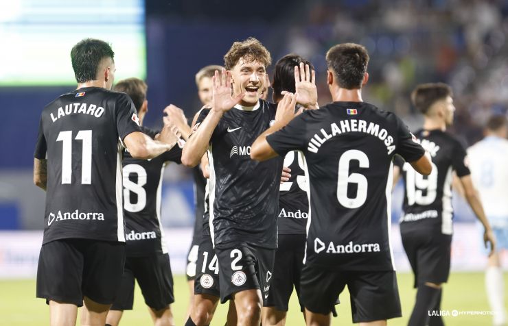 El FC Andorra estrena la casilla de victorias esta temporada