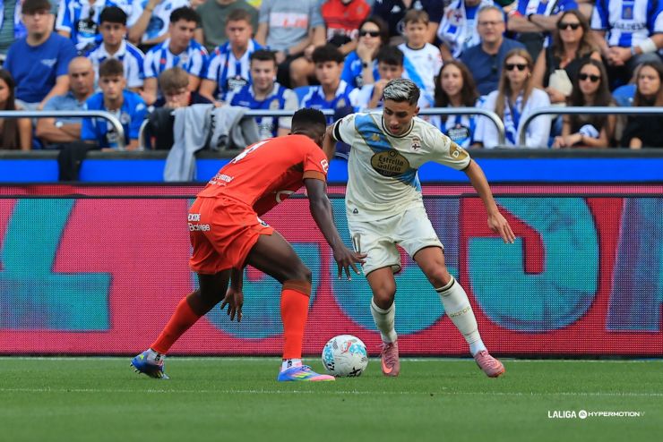 Empate sin goles en el encuentro entre el RC Deportivo y el Burgos CF