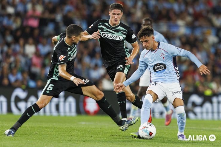 ¡Empate entre el RC Celta y el Real Betis!