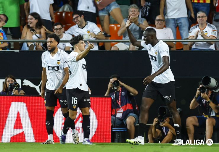 El testarazo de Diakhaby ante el Getafe CF