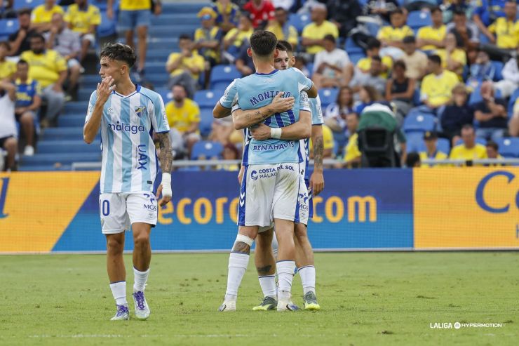 Victoria por la mínima del Málaga CF