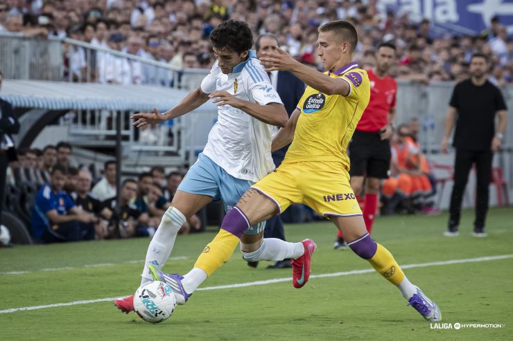 Reparto de puntos entre Real Zaragoza y Real Valladolid