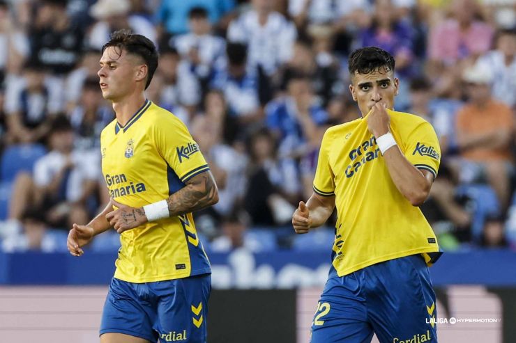 Un tanto de Ale García da el triunfo a la UD Las Palmas en Leganés