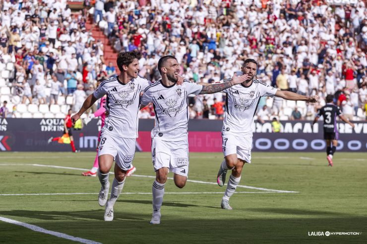 El Albacete se estrena esta temporada batiendo a un Real Valladolid invicto