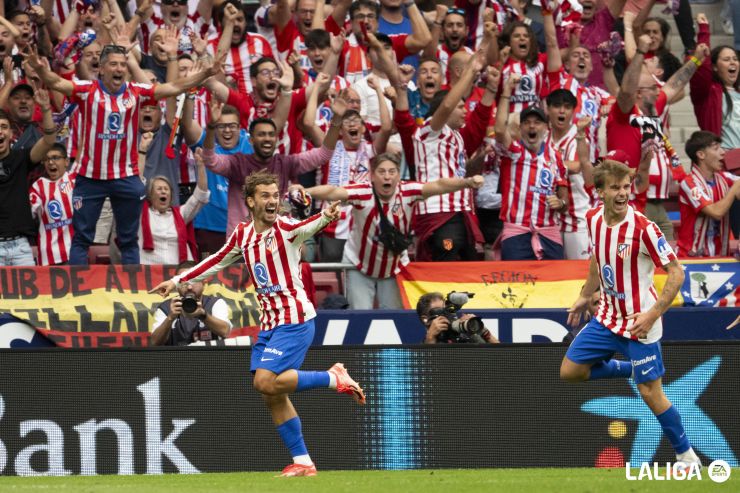Así sentenció Griezmann el derbi ante el Real Madrid