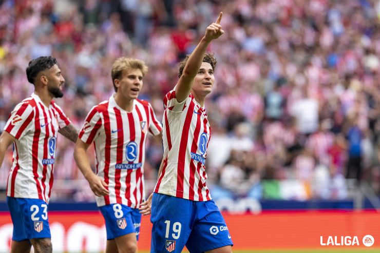 Todos los goles de Julián Alvarez esta temporada en LALIGA EA SPORTS
