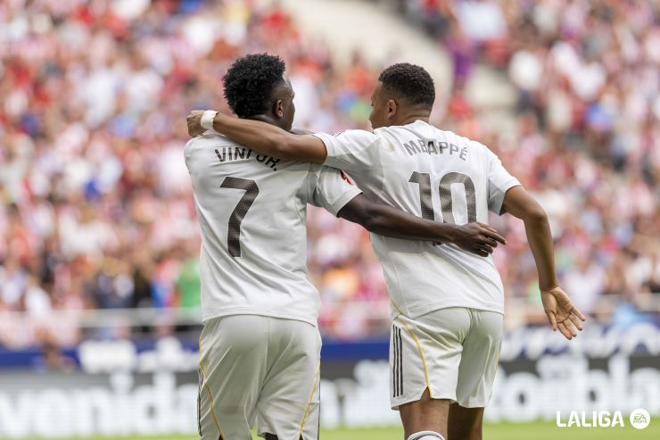 Mbappé reafirmó su racha goleadora en el derbi de Madrid