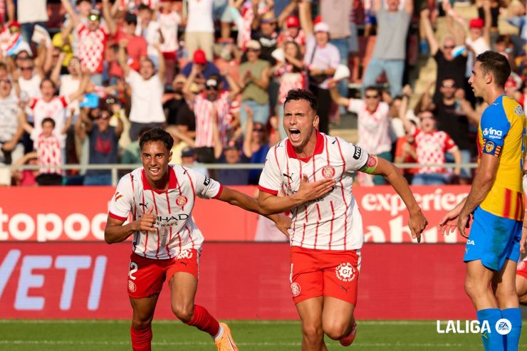 Arnau y Vanat dan al Girona FC la primera alegría de la temporada