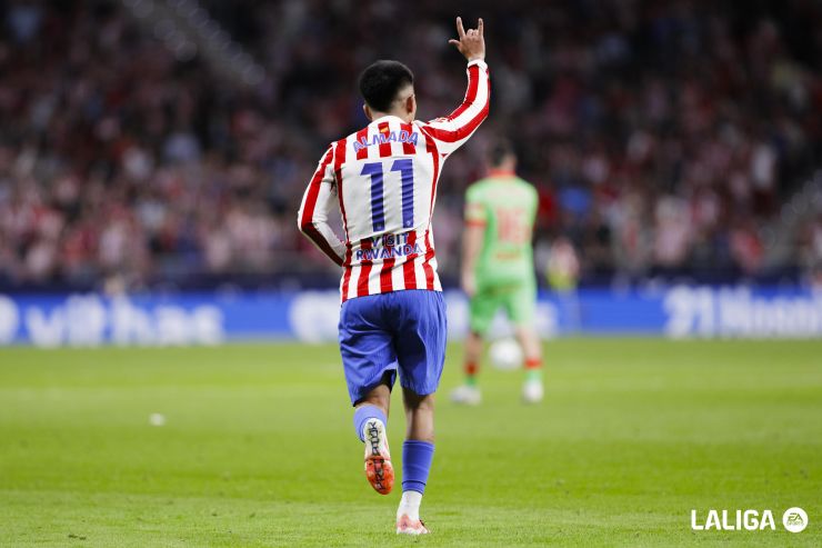 Almada arañó tres puntos de oro para el Atlético ante el CA Osasuna