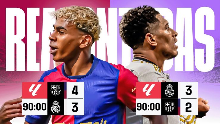 Las remontadas más épicas en ELCLÁSICO