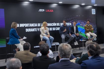 LALIGA Business School and ATP promote debate on the professional future of athletes after their active ca-reers