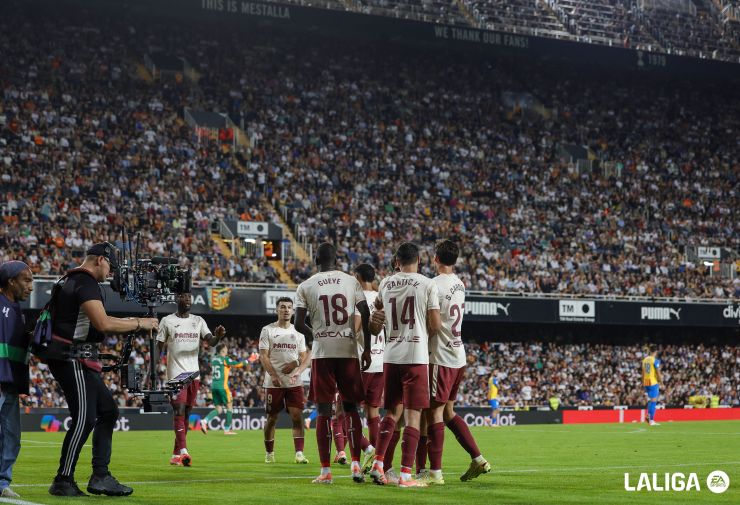 El Villarreal CF se lleva los tres puntos en el derbi valenciano