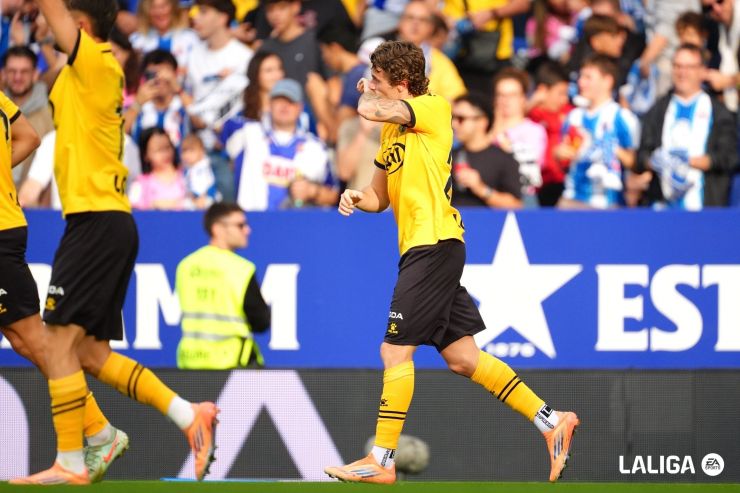 Carlos Romero deja los tres puntos en el RCDE Stadium