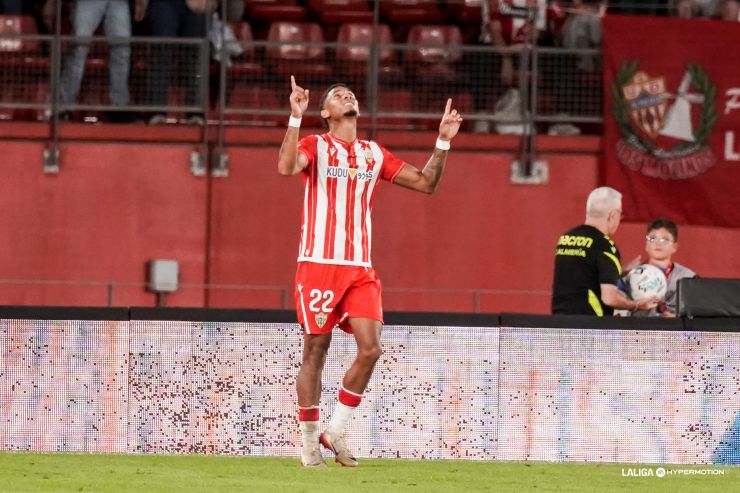 Chirino le da los tres puntos a la UD Almería