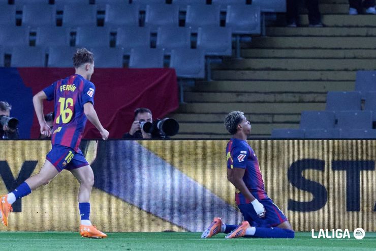 El retorno goleador de Lamine Yamal con un golazo ante el Elche