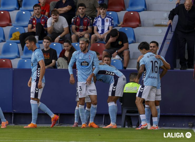 Miguel Román dio la victoria al Celta en el descuento