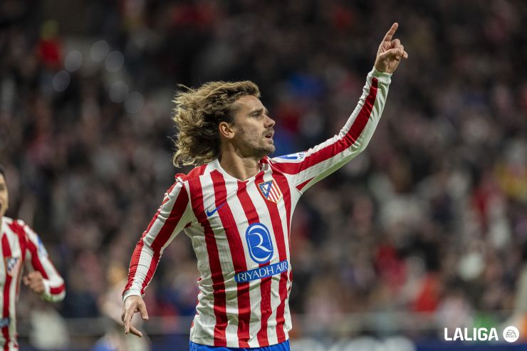 Griezmann revoluciona al Atlético ante el Levante