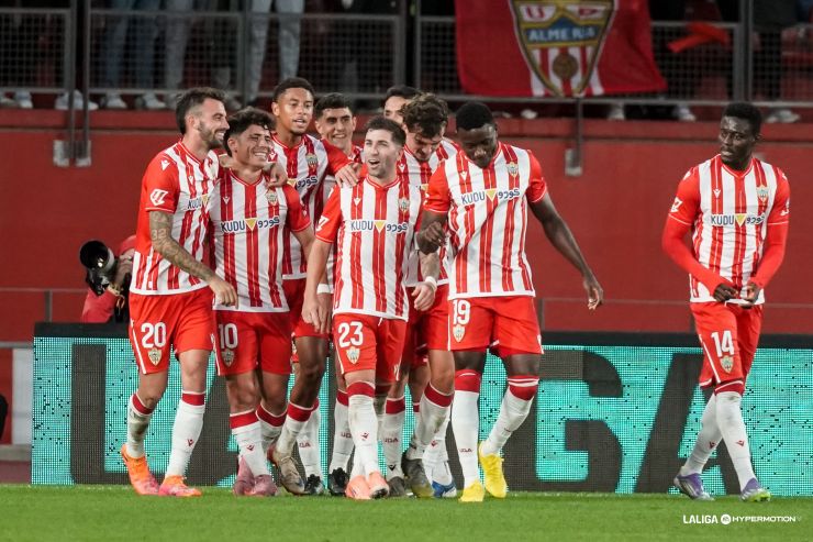 La UD Almería vence en derbi andaluz