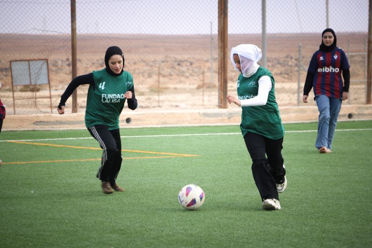 LALIGA | Za’atari & Azraq Social Project celebra el Día Mundial de la Infancia