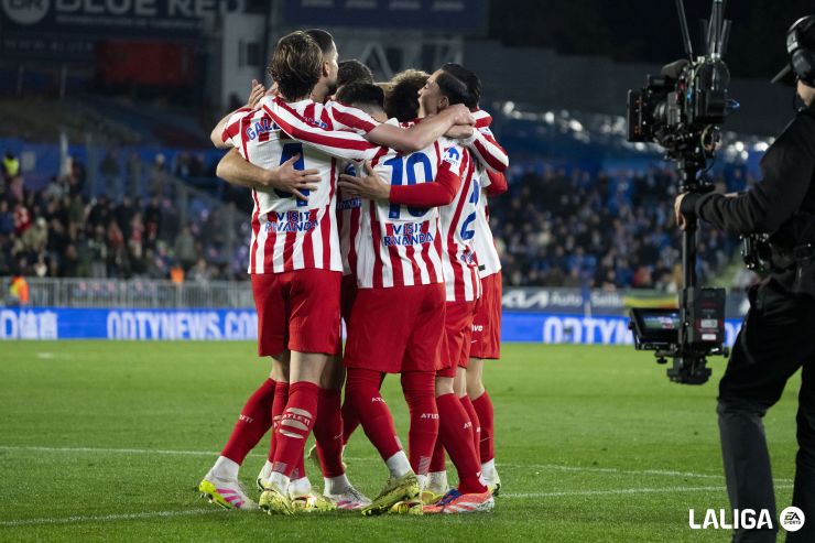 El Atlético se impone en el derbi del Coliseum