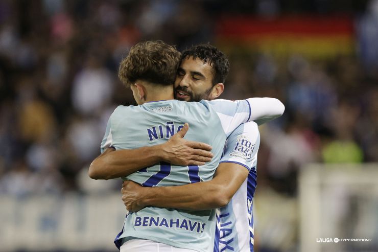 Einar salva al Málaga con un gol en el último minuto