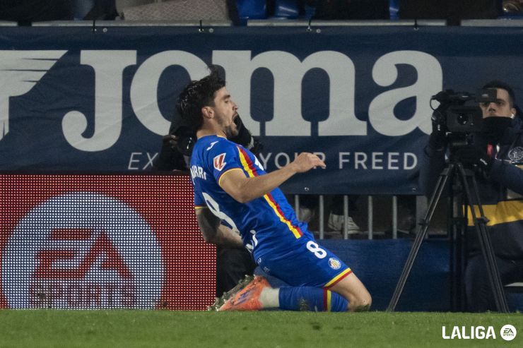 Arambarri le da la victoria al Getafe