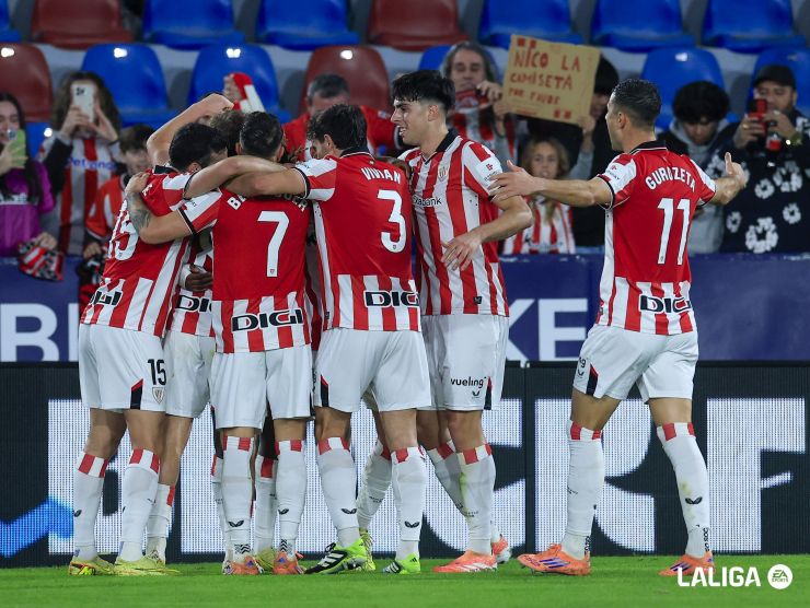 Zarpazo del Athletic Club para afrontar con moral su semana más exigente