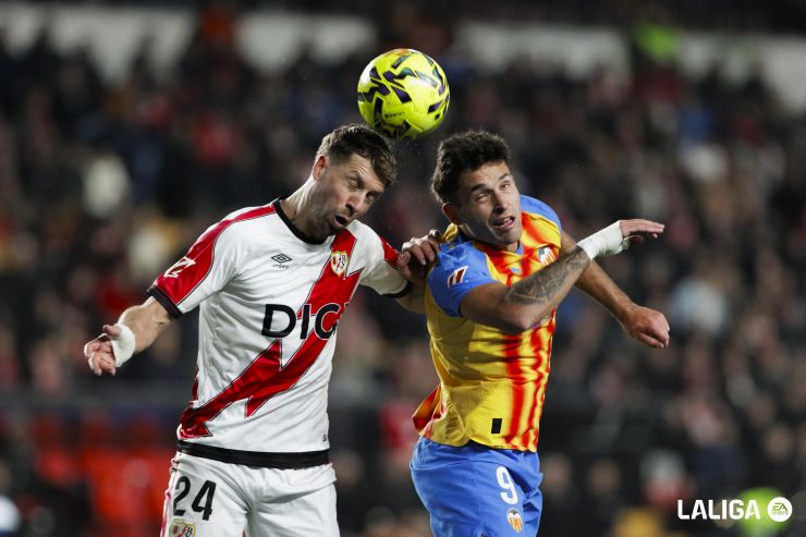 Reparto de puntos entre el Rayo Vallecano y el Valencia CF