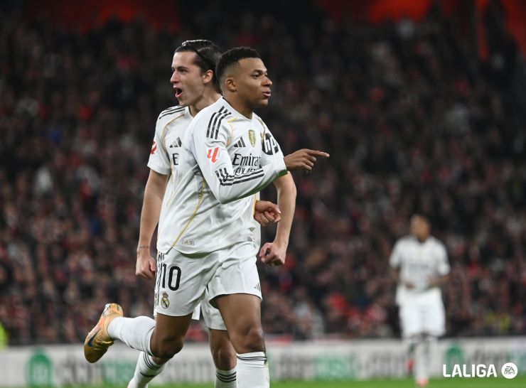 Mbappé lidera la victoria del Real Madrid en San Mamés