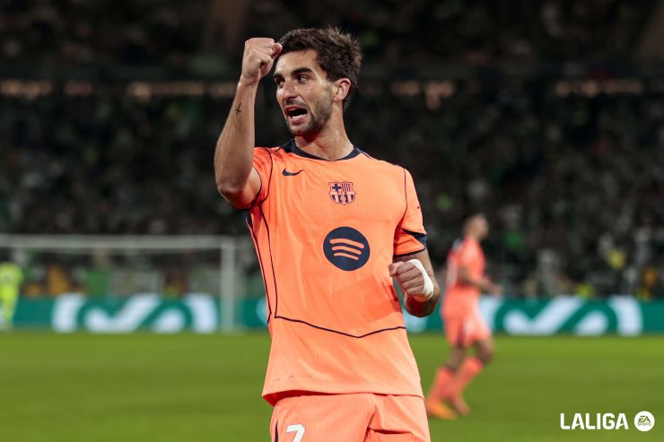 La magnífica volea de Ferran Torres que marcó la remontada ante el Real Betis