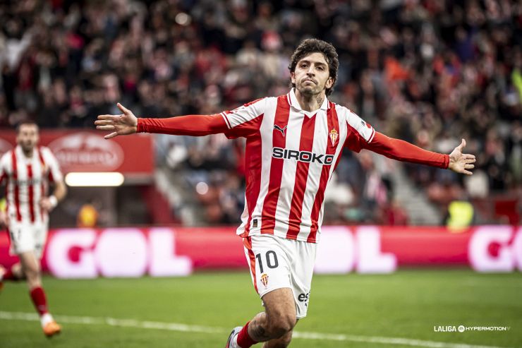 Gelabert decide en el 89 y da la victoria al Real Sporting