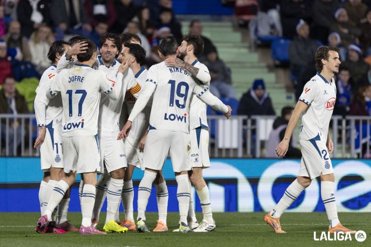 Cuarta victoria consecutiva del RCD Espanyol