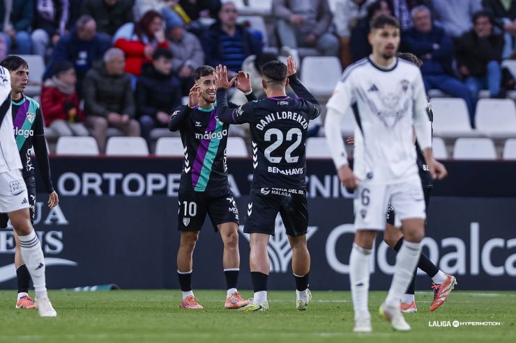 Remontada del Málaga en el Carlos Belmonte